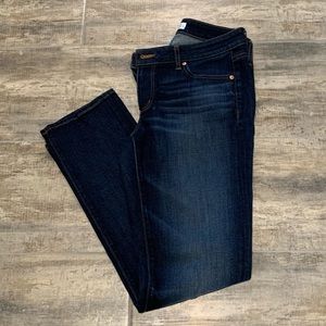 Loft curvy straight jeans
